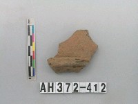 藏品(紅褐色夾砂硬陶口緣)的圖片